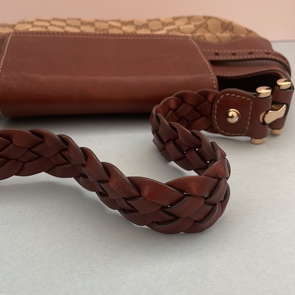 GUCCI Monogram Horsebit Bag - Picture 9 of 13